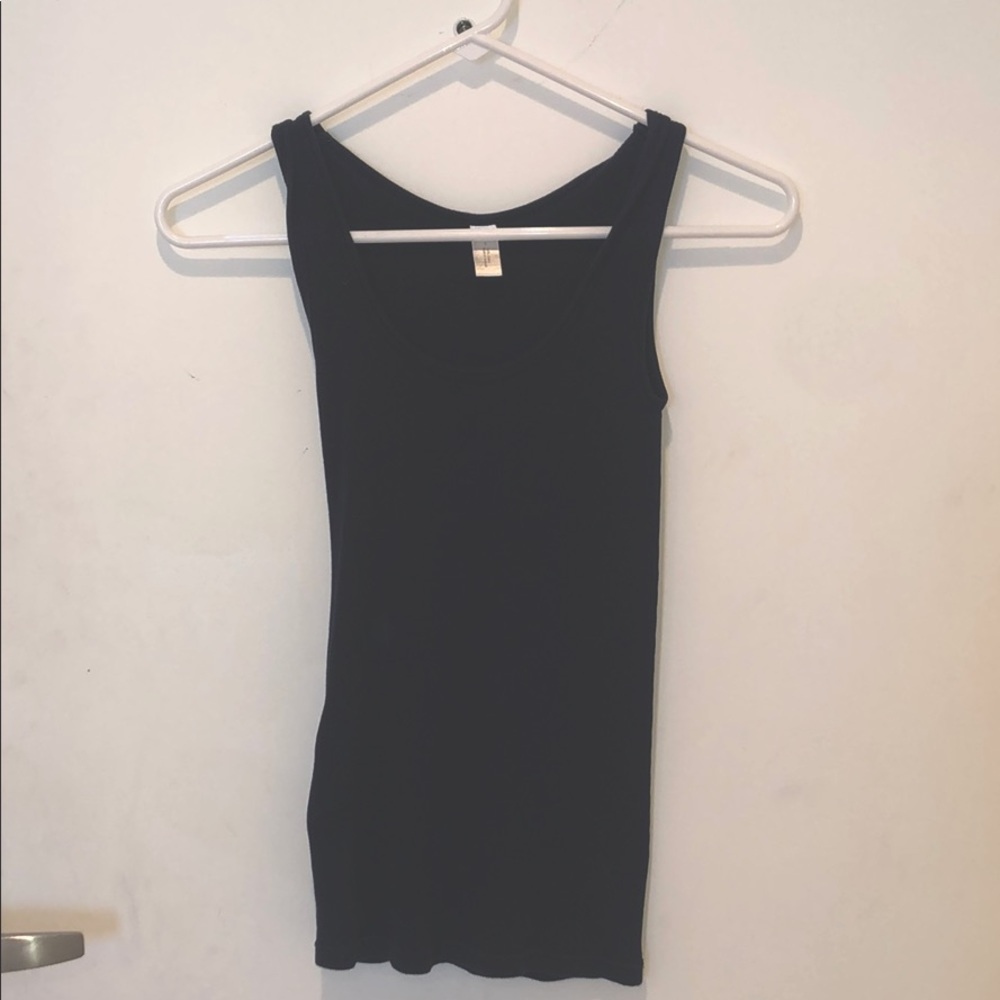 J. Crew Navy ribbed tank